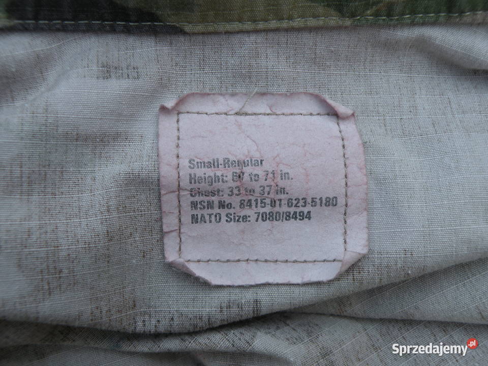 Bluza ACU multicam small regular ripstop Wrocław