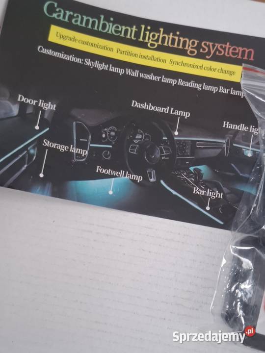 Oświetlenie Wnętrza LED Ambient Light Zestaw 6 w Otwock sprzedam