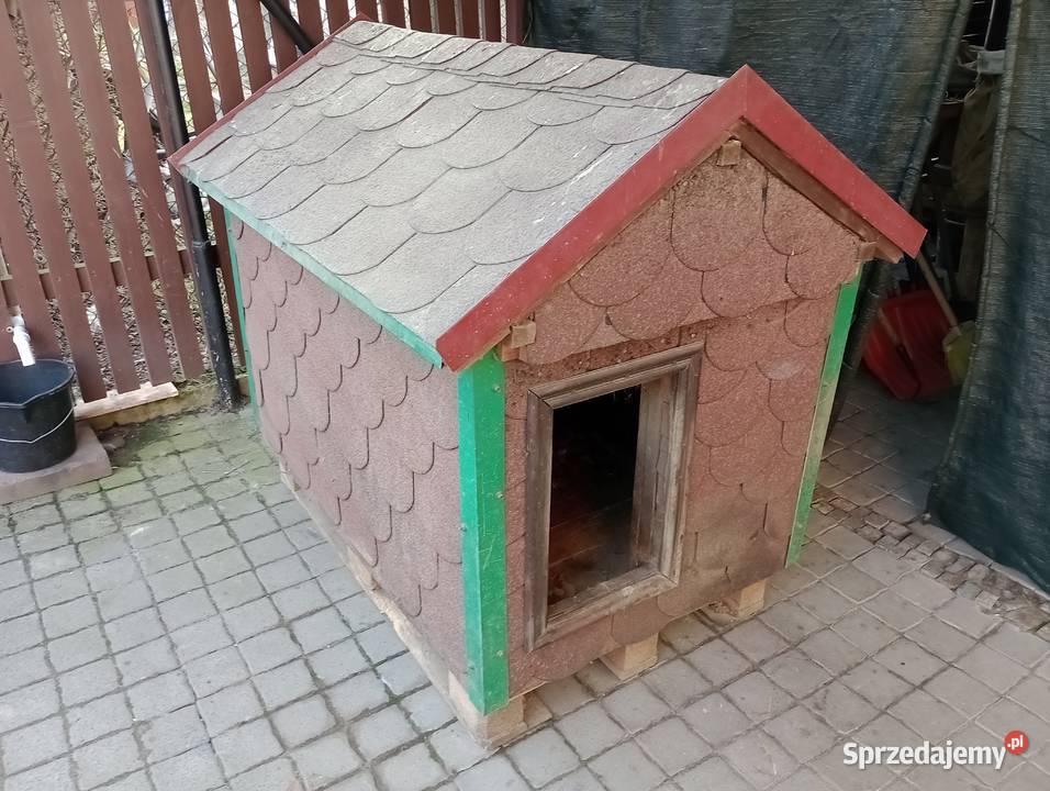Solidna ciepła buda dużego psa Piława Górna