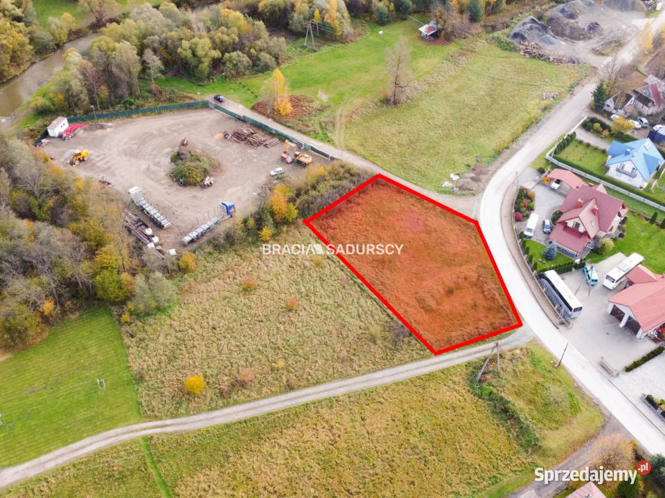 sprzedaży działki 2000m2 Mszana Dolna Stawowa