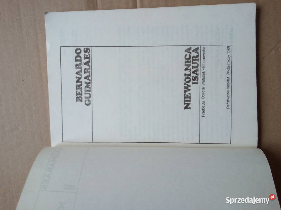 Niewolnica Isaura Bernardo Guimaraes