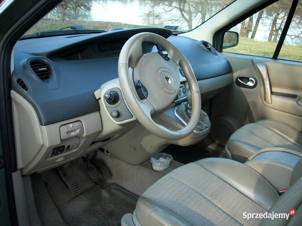 Sprzedam Renault Megane Scenic 19 DCI 2006r zielony Czaplinek