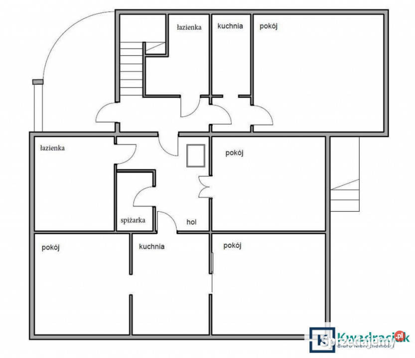 Dom wolnostojący Pisarowce 200m2 asfalt