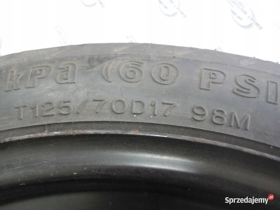 TOYOTA AVENSIS T25 koło dojazdowe 1257017 98M