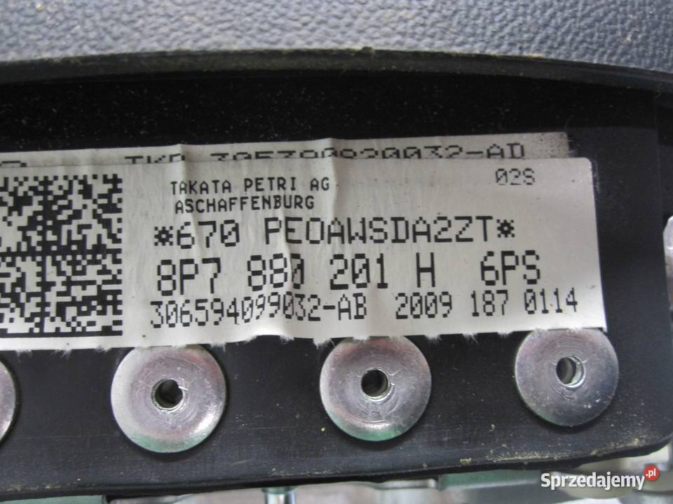 AUDI A4 B7 III 08r AIRBAG poduszka kierowcy świętokrzyskie Kielce