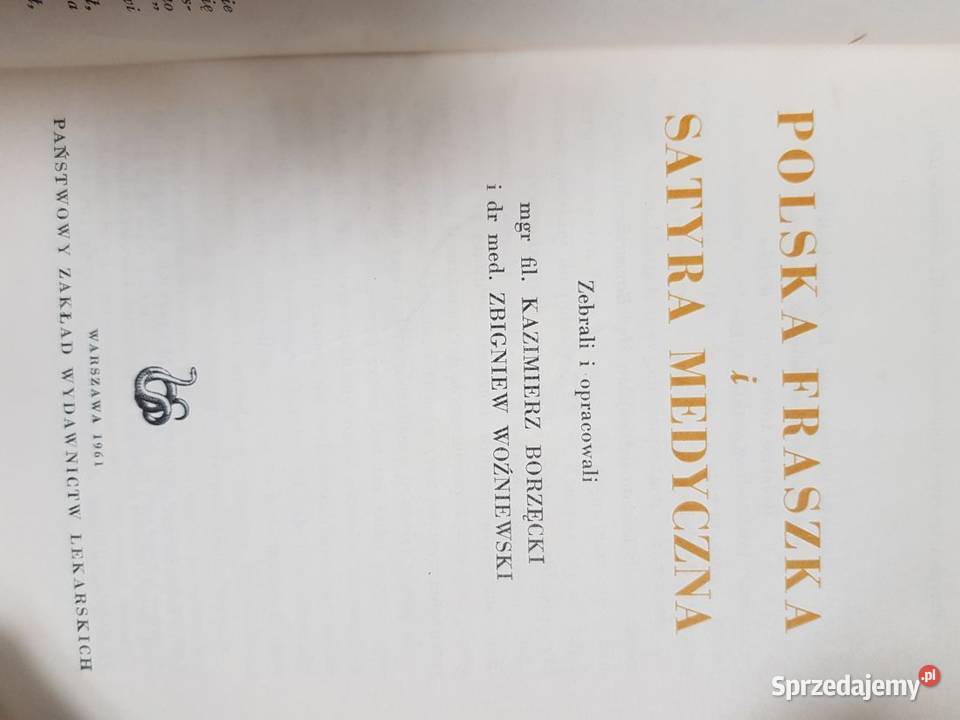 Polska fraszka i satyra medyczna Kazimierz