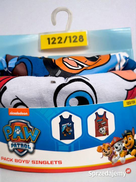 Nowe oryginalne koszulki psi patrol paw patrol