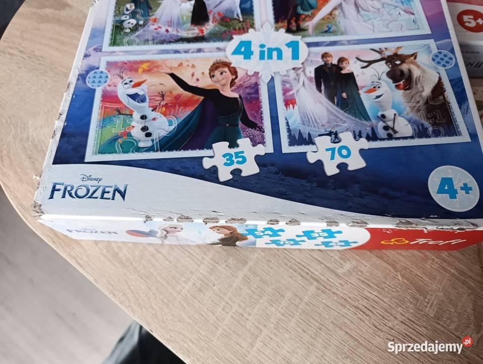 Zestaw puzzli z Krainy Lodu pomorskie Kwidzyn