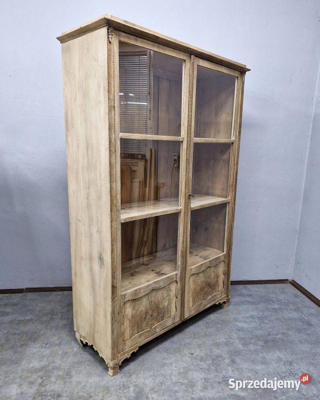 Orzechowa Biblioteka w Stylu Biedermeier Marki