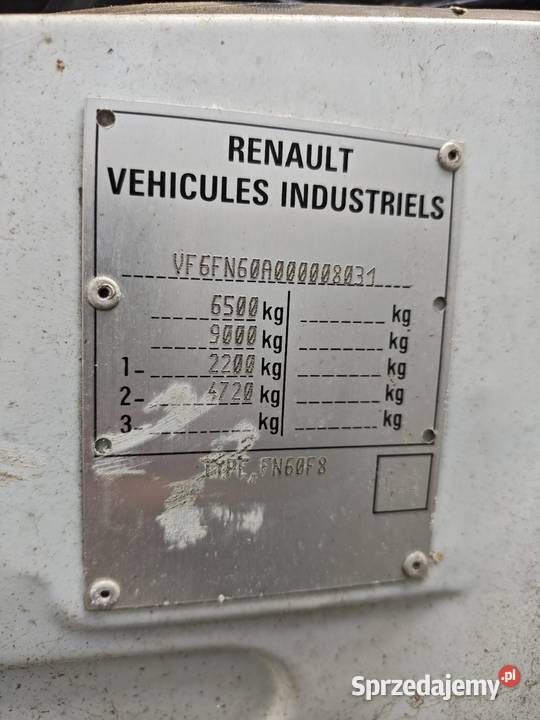 28td B120 Renault Messenger 1997r DMC 6500 manualna Namysłów sprzedam