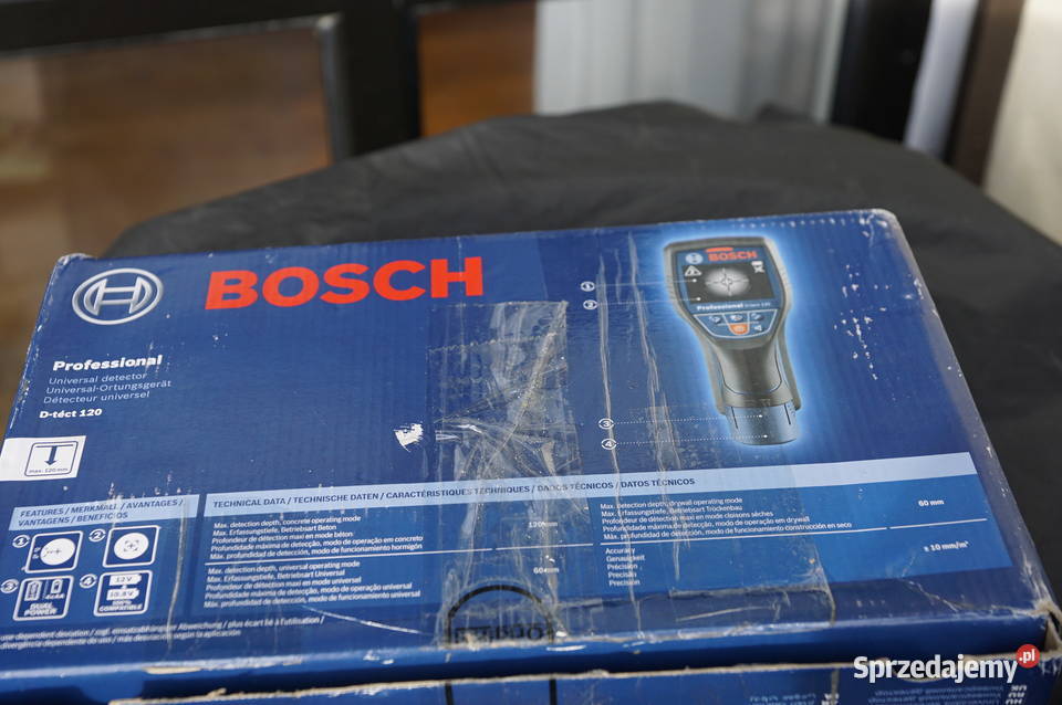 Wykrywacz przewodów BOSCH DTECT 120 Bielsko-Biała