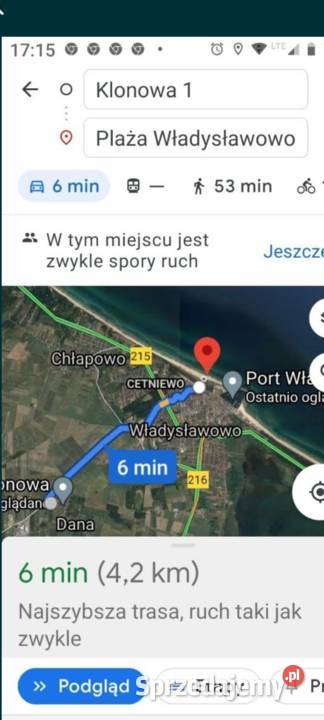 Działka rolnobudowlana na granicy Władysławowa i Katowice