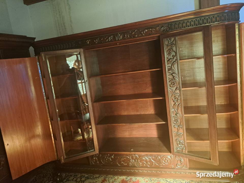 Dostojna biblioteka na lwich łapach lata 20te ub zachodniopomorskie