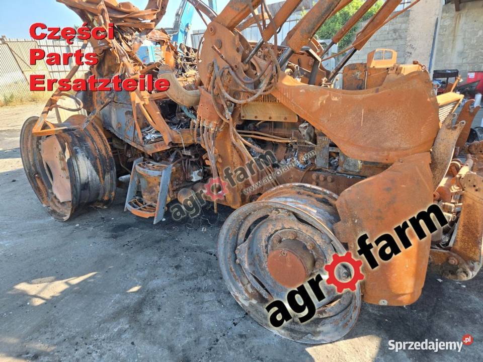 Valtra N91 części skrzynia biegów most przedni dolnośląskie Byków