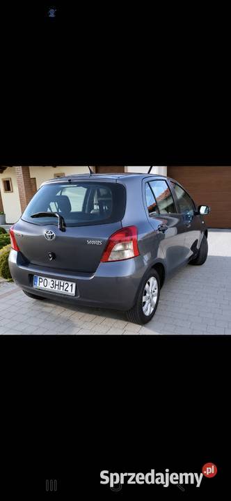 Toyota Yaris z Lpg Salon Polska 190000km Trzemeszno