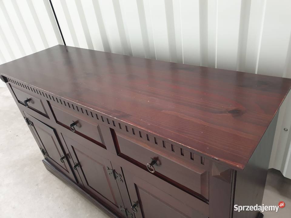 Piękna masywna komoda kolonialna wykonana z Gdańsk sprzedam