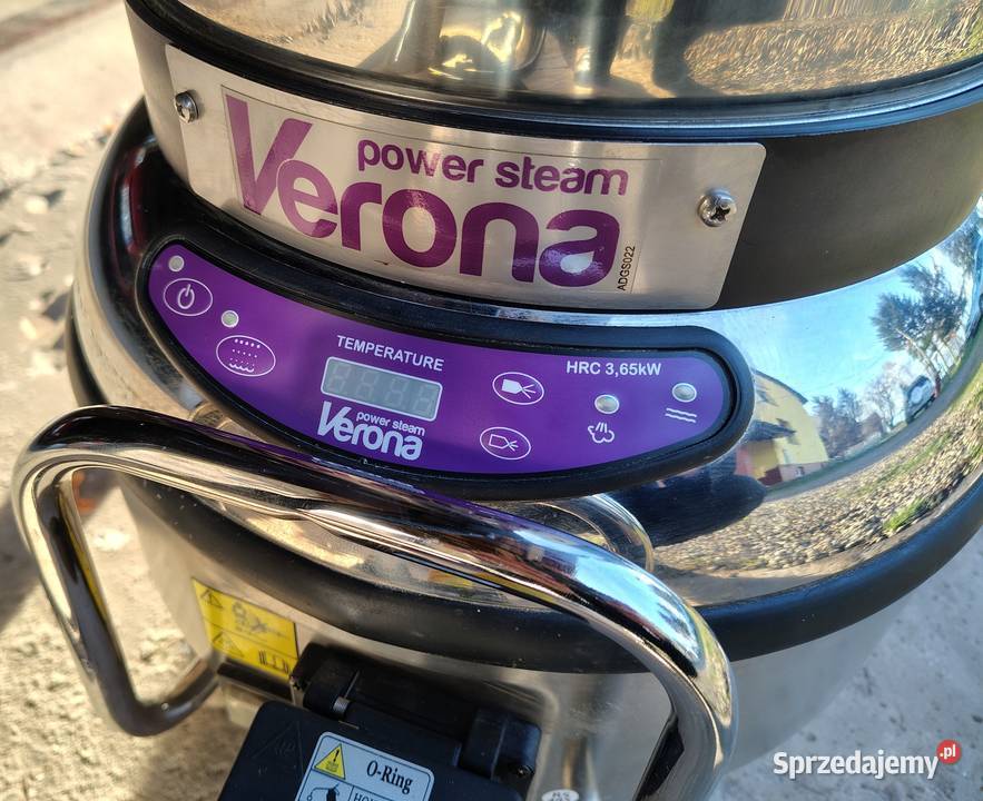 Odkurzacz parowy VERONA HRC 365kW z akcesoriami Gać