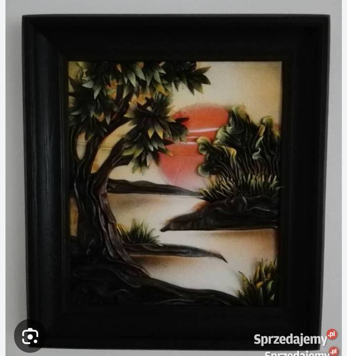 Obraz przestrzenny 3D Warszawa