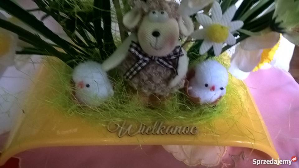 stroik baranek kurczak Wielkanoc tulipan prezent Sierpc