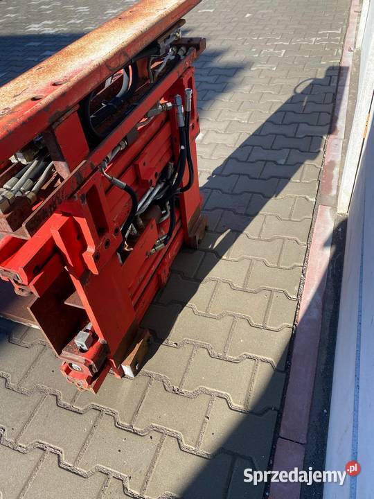 Pozycjoner wideł z funkcją chwytaka Antonie