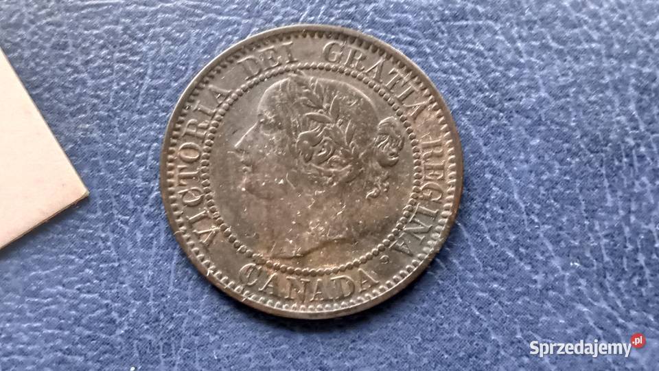 Stare monety 1 cent 1859 Kanada