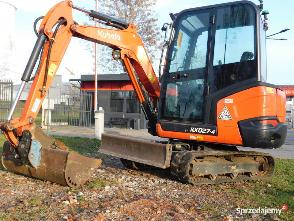 kubota kx0274 mini 27 tony 2020 Maszyny budowlane Kraków sprzedam
