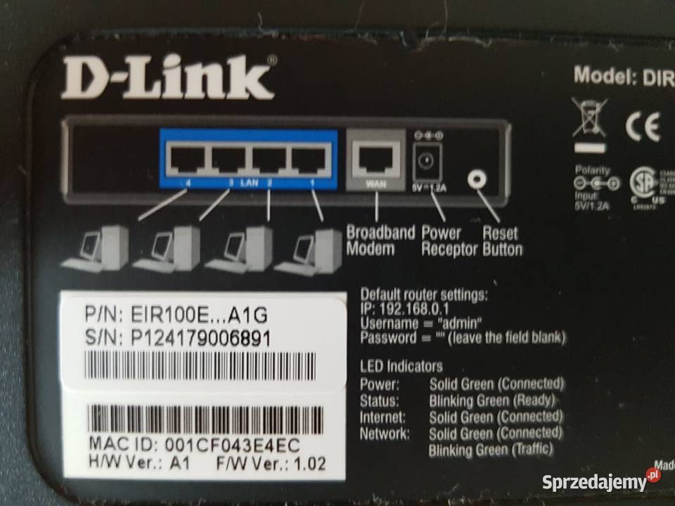 Router DLink DIR100 Katowice sprzedam
