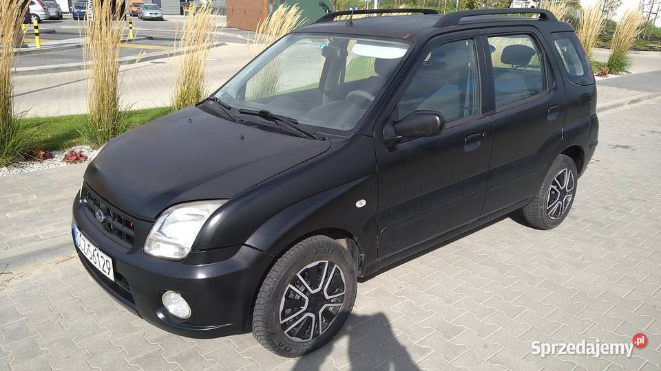 suzuki ignis subaru justy 2008r 4x4 15 Lpg Szczecin