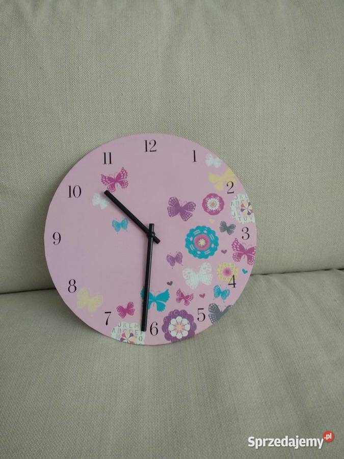Zegar zegarek pokój dziecięcy Warszawa