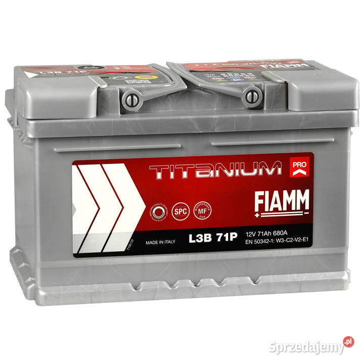 Akumulator FIAMM TITANIUM PRO 12V 71Ah 680A pomorskie Gdynia