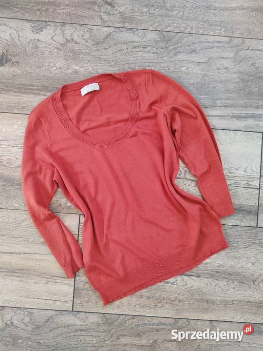 Pomarańczowy sweter Marks Spencer 38 Bluzka Jasło sprzedam