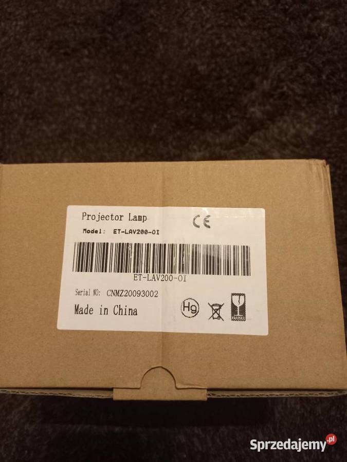 Lampa projektor Panasonic mazowieckie