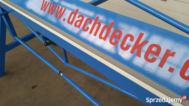 Zaginarka giętarka 2750 08 NÓŻ DACHDECKER dolnośląskie Wrocław