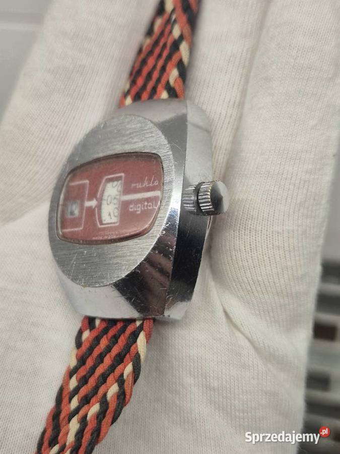Zegarek Ruhla Digital gazomierz śląskie Chorzów