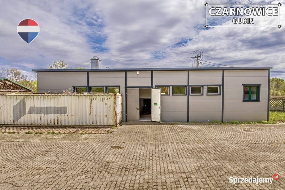 Nieruchomość inwestycyjna z halą magazynową Sprzedaż Gubin