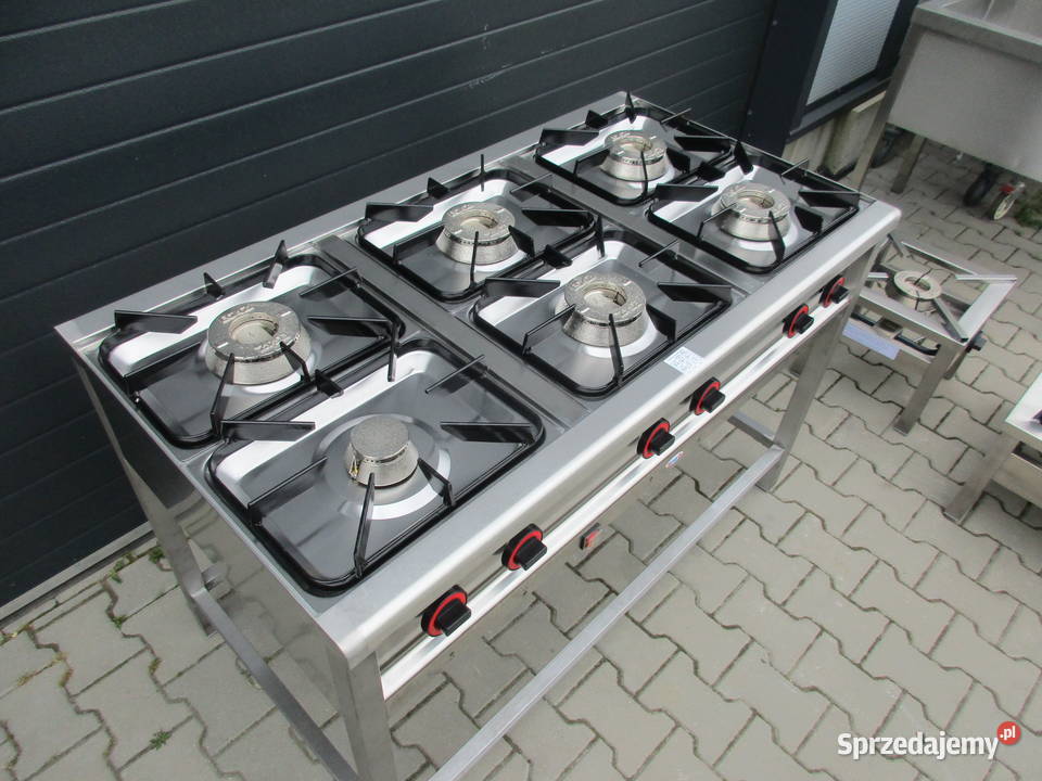 Kuchnia Gazowa 6 Palnikowa Egaz NOWA Biznes i Przemysł Ostrów Wielkopolski sprzedam