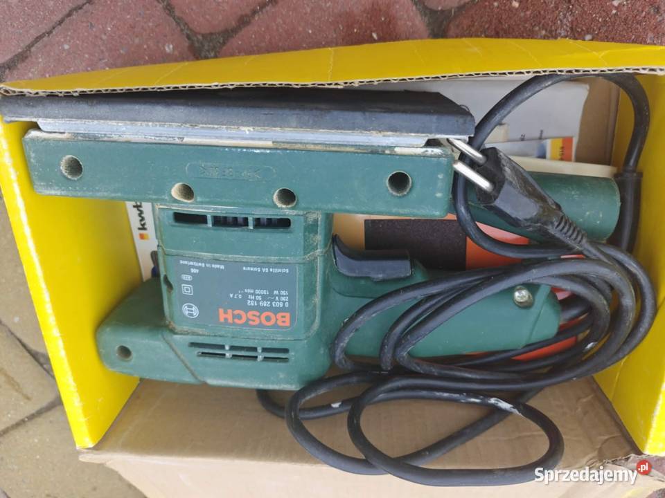 szlifierka oscylacyjna Bosch PSS 230 Lipsko-Polesie
