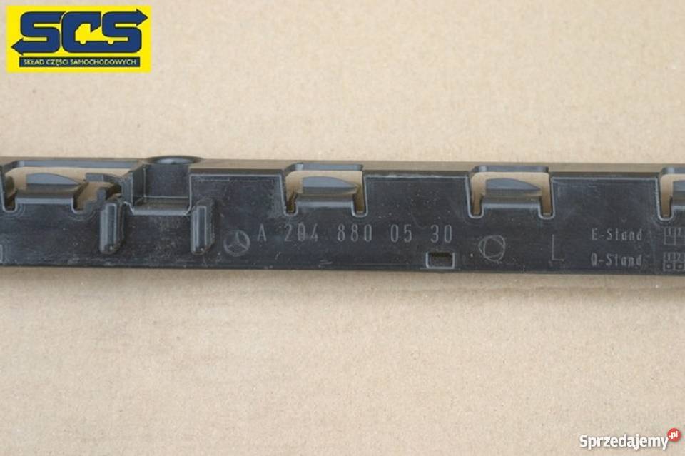 MERCEDES C KLASA W 204 ŚLIZG ZDERZAKA TYŁ KOMBI osobowe