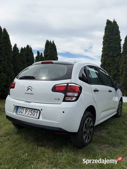 Citroen c3 benzyna Rok produkcji 2016 Gdańsk