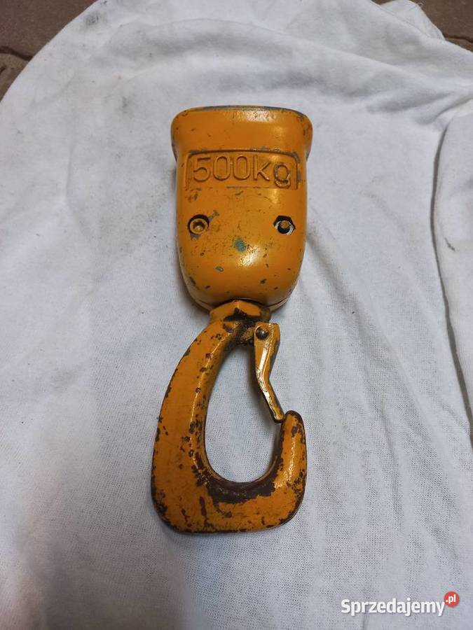 Zblocze łańcuchowe 500 wciągarka elektrowciąg wielkopolskie Przykona