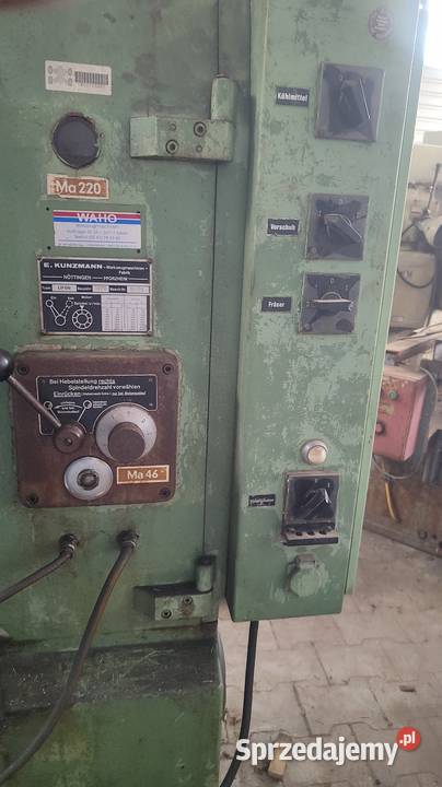 Frezarka do metalu wielkopolskie Kalisz sprzedam