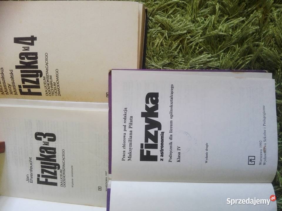 FIZYKA zestaw podręczników łódzkie Łódź