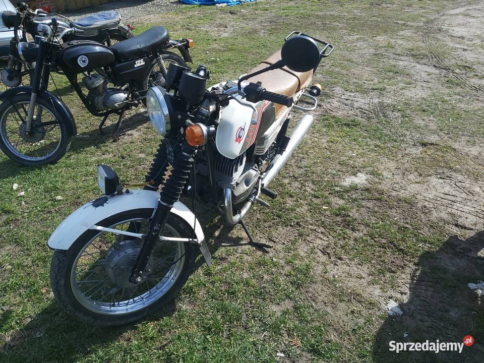 Jawa 350 twin sport white Jawa lubelskie Łęczna