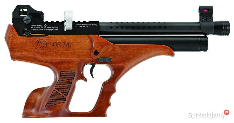 Pistolet wiatrówka PCP Hatsan Sortie W 55 mm Maciejowice