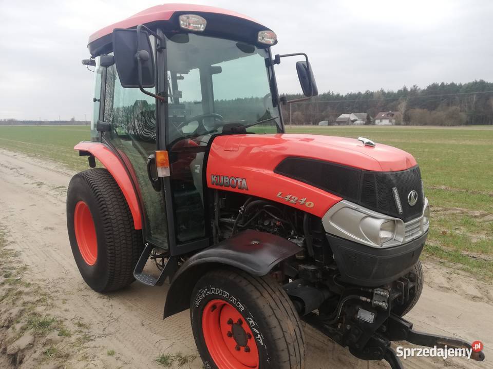 KUBOTA L 4240 4x4SADOWNICZY komunalnyL52405040 Kubota lubelskie Ryki sprzedam