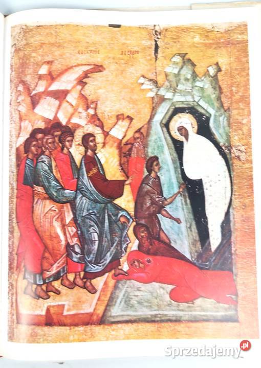 Album Novgorodian icon painting VN Lazarev Bronisze sprzedam