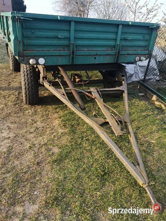 Przyczepa d46 sztywna Siewnik kosiarka rotacyjna Przyczepy rolnicze łódzkie Tuszyn