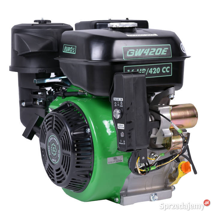Silnik benzynowy Grnwelt GW420E 16 ELSTART Wał Pułtusk