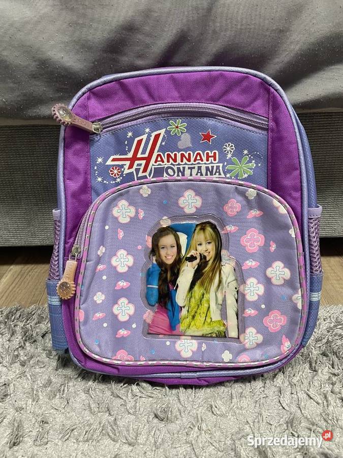 Plecak mały dziewczynki Hannah Montana Artykuły szkolne lubelskie Chełm sprzedam