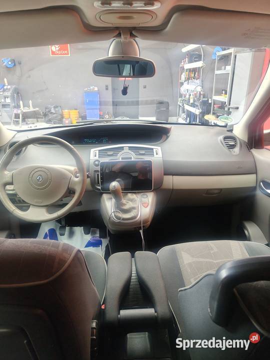 Renault Scenic II 16 112 2003 Ekran Kamera Andrespol sprzedam